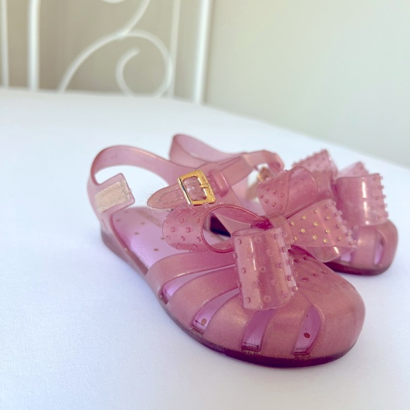 Mini Melissa size 10 EUC bow shoes - Picture 7 of 8